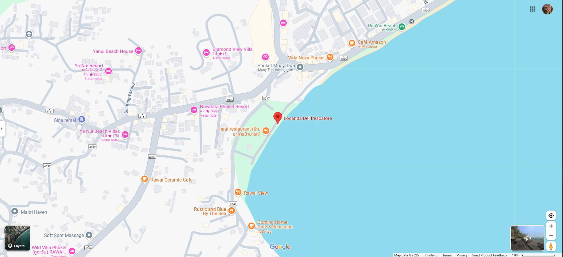 Locanda del Pescatore pizza phuket